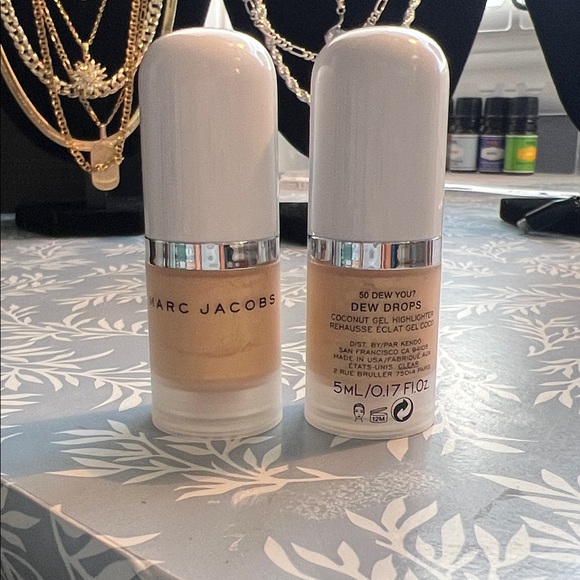 Marc Jacobs Other - 2 Marc Jacobs 50 Dew Drops Coconut Gel Highlighter -